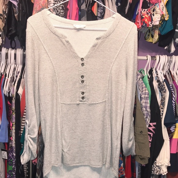 Ladies Jane and Delaney warm cropped sleeves shirt - Picture 1 of 9